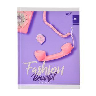 Блокнот 140*185/96 ЛІН. 7БЦ "Fashion beautiful" YES
