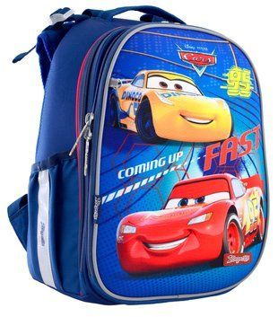 Рюкзак шкільний каркасний 1 Вересня H-25 "Cars"
