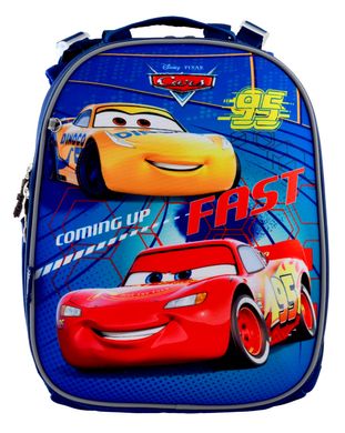 Рюкзак шкільний каркасний 1 Вересня H-25 "Cars"