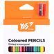 Олівці кольорові Yes O`range Line 12/24 кольорів з точилкою 3 з 3