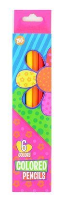 Олівці 6 кол. "Happy colors"