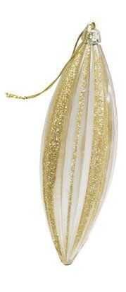 Бурулька Yes! Fun 15 см прозора з золотим глітером