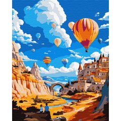 Картина по номерам SANTI Воздушные шары 40х50