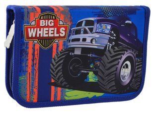 Пенал твердий Smart одинарний без клапана HP-02 "Big Wheels"