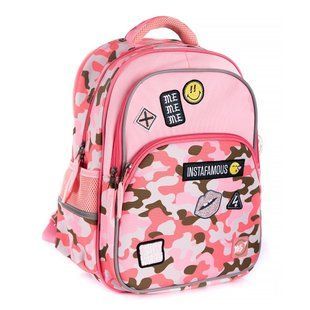 Рюкзак школьный YES S-40 "Smiley World" military girl