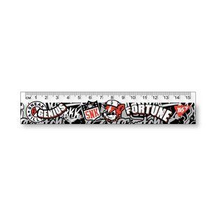 Линейка YES 15 см Scratch dog