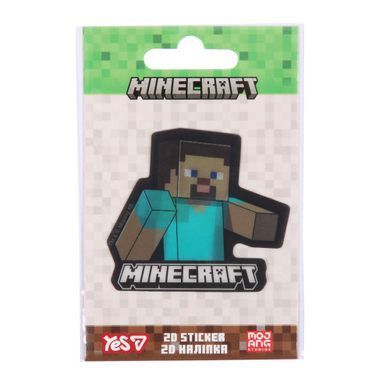 Наклейка 2D Yes Minecraft.Zombie