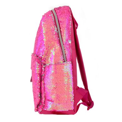 Рюкзак молодежный YES з пайетками GS-01 "Pink"