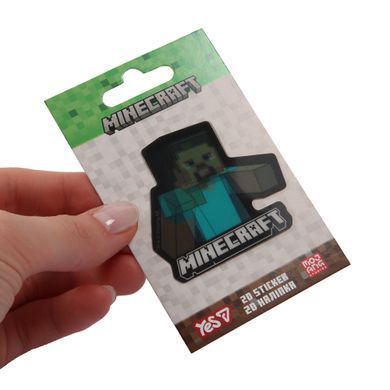 Наклейка 2D Yes Minecraft.Zombie