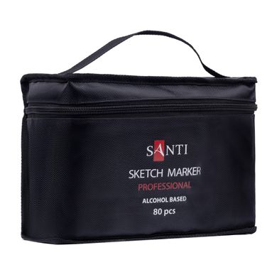 Набір маркерів SANTI, спиртові, в сумці, 80 шт / уп