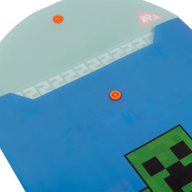 Папка-конверт YES А4 на кнопці Minecraft вертикальна