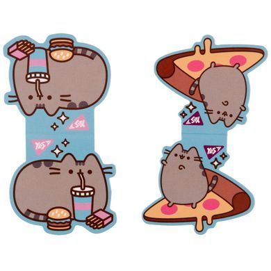 Закладки магнітні Yes Pusheen food, 2шт