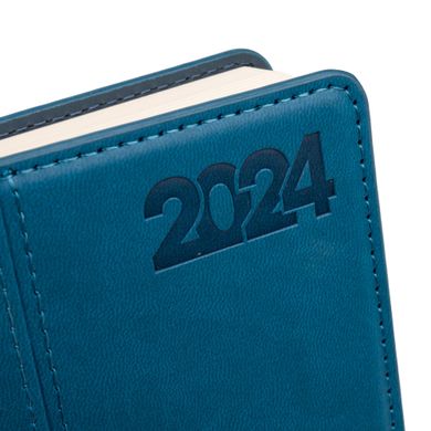 Щоденник А6 Leo Planner датований 2024 Destiny синій