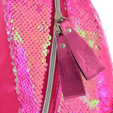 Рюкзак молодежный YES з пайетками GS-01 "Pink"