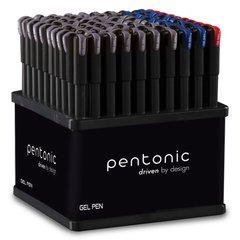 Ручка гелевая LINC Pentonic 0,6 мм стенд 100 шт микс цветов
