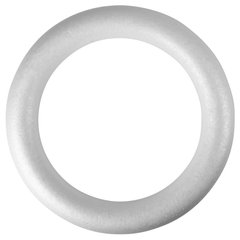 Пенопластовая заготовка SANTI Кольцо 1 штука диаметр 35 см