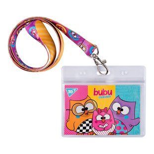 Бейдж YES на ленте "Bubu", принт