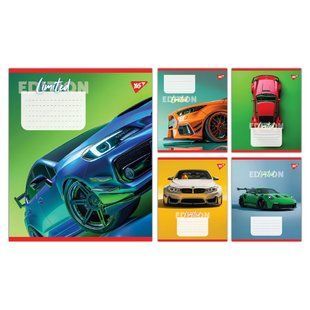 Зошит учнівський шкільний Yes Limited edition А5 18 аркушів клітинка