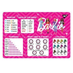 Подложка для стола YES англ. Barbie