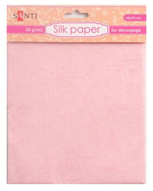 Шелковая бумага, персиковая, 50*70 см