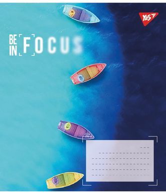 Зошит шкільний Yes Be in focus 24 листів клітинка