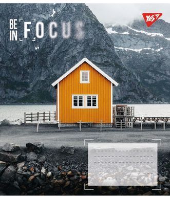 Зошит шкільний Yes Be in focus 24 листів клітинка