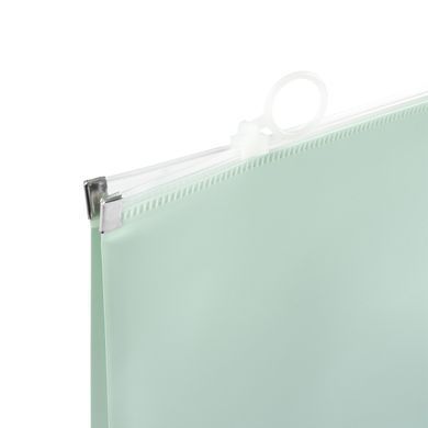 Папка-конверт Yes Fusion Turquoise А4 на молнии