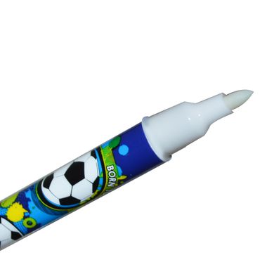 Ручка YES кульково-масляна "Шпигун", двостороння з УФ-ліхтариком, мікс дизайнів