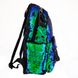 Рюкзак молодежный YES з пайетками GS-01 "Green chameleon" 3 из 10