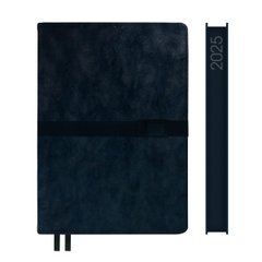 Щоденник А5 Leo Planner датований 2025 Case темно синій 368 стор