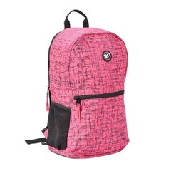Рюкзак молодіжний YES R-09 "Сompact Reflective" рожевий