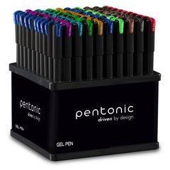 Ручка гелевая LINC Pentonic стенд 100 шт, микс цветов