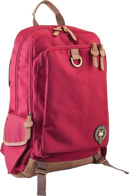 Рюкзак подростковый YES OX 186, красный, 29.5*45.5*15.5
