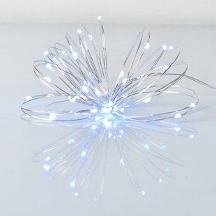 Электрогирлянда Yes! Fun Нить на медной проволоке 40 LED хол-белая 4 м статич батарейки