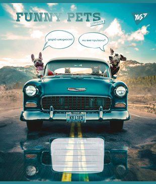 Тетрадь для записей Yes Funny pets 60 листов линия
