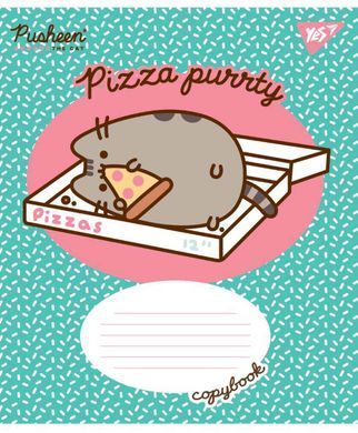 А5/12 лін. YES Pusheen, зошит учнів.