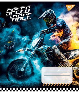 Зошит для записів Yes Speed race 36 аркушів клітка