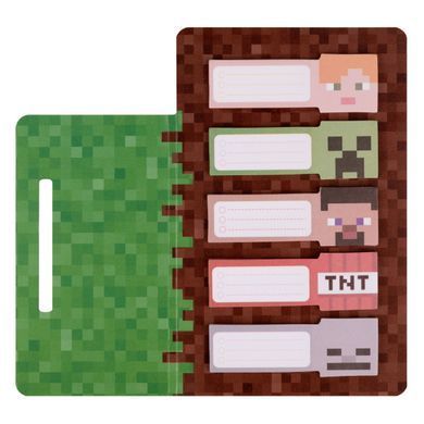 Бумага с липким слоем YES Minecraft в наборе 100 листов (5х20)