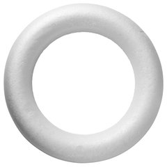 Пенопластовая заготовка SANTI Кольцо 1 штука диаметр 25 см