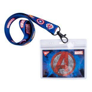 Бейдж YES на ленте "Marvel", принт