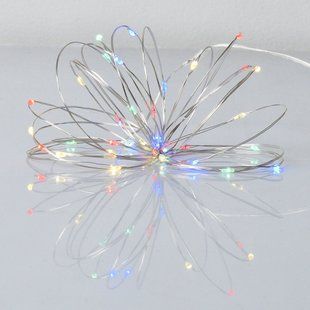 Электрогирлянда Yes! Fun Нить на медной проволоке 40 LED разноцветный 4 м статич батарейки