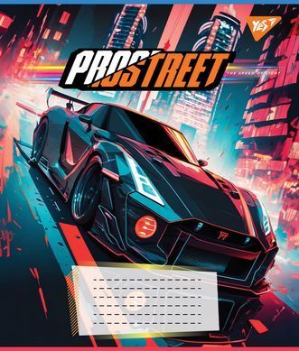Зошит шкільний Yes Prostreet 24 листів клітинка