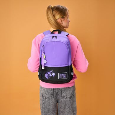 Рюкзак YES Lilac Cubes T-113