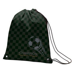 Сумка для обуви YES SB-10 "Football", черный