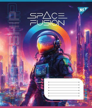 Тетрадь для записей Yes Space fusion 36 листов линия