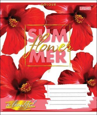 А5/48 лін. 1В SUMMER FLOWER, зошит дя записів