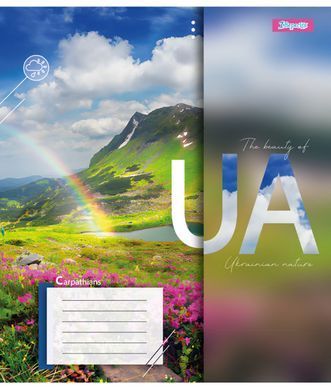 Тетрадь для записей 1В The beauty of UA 36 листов клетка