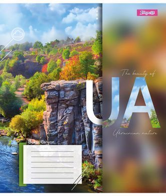 Тетрадь для записей 1В The beauty of UA 36 листов клетка