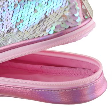 Пенал мягкий YES TP-24 ''Sneakers with sequins'' pink