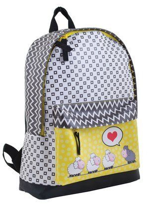 Рюкзак подростковый YES ST-28 Love sheeps, 35*27*13